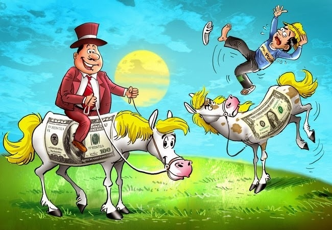 Người giàu quản lý tiền bạc hợp lý. Người nghèo không biết cách quản lý tiền bạc.