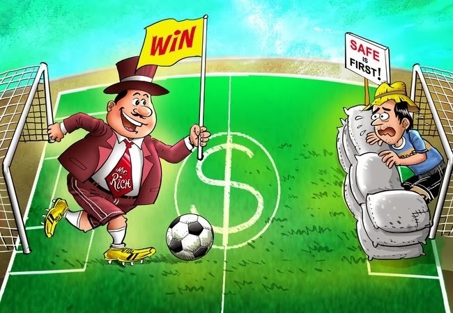 Người giàu tham gia trò chơi tiền bạc để thắng. Người nghèo tham gia trò chơi tiền bạc với hy vọng không thua.