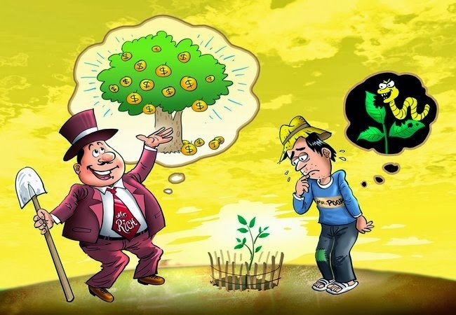 Người giàu tập trung vào những cơ hội. Người nghèo nhìn đâu cũng thấy trở ngại.