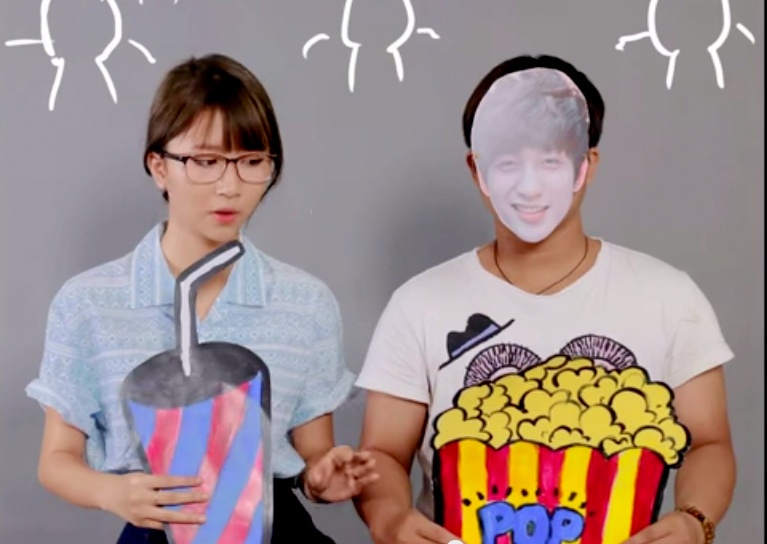 Quynh Anh Shyn lam clip ky niem 2 nam yeu nhau tang Be Tran hinh anh