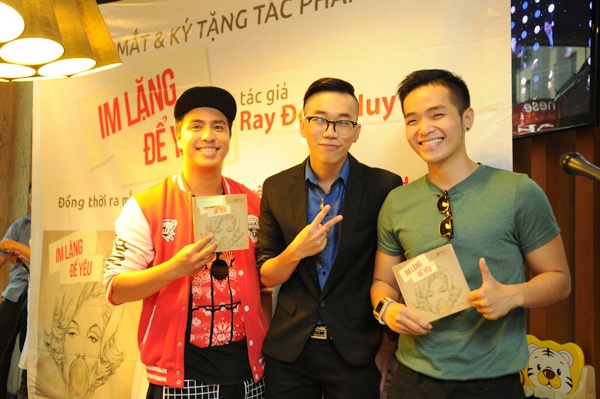 Cac ca si tre hoi tu trong buoi ra mat 'Im lang de yeu' hinh anh