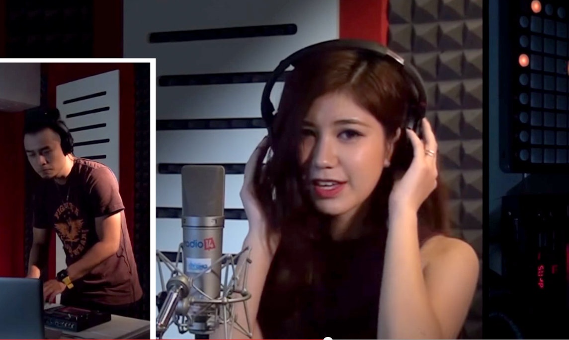 Clip hot girl An Japan cover 'Maps' cua Maroon 5 hinh anh