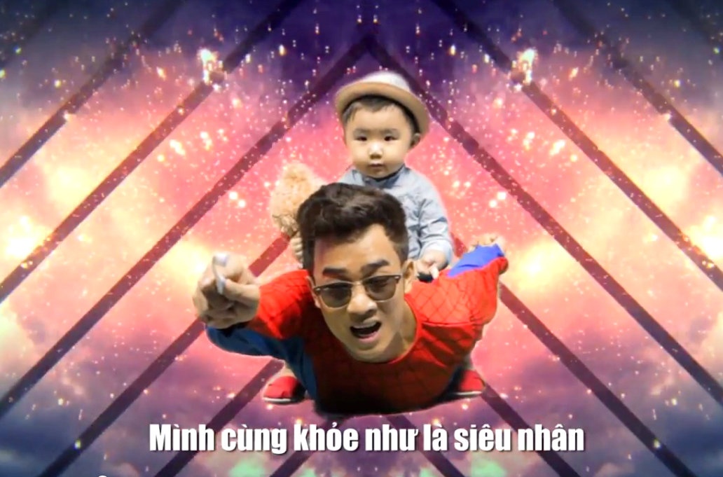 Ong bo cua nam che clip 'Ba to se ve thoi' vui nhon hinh anh