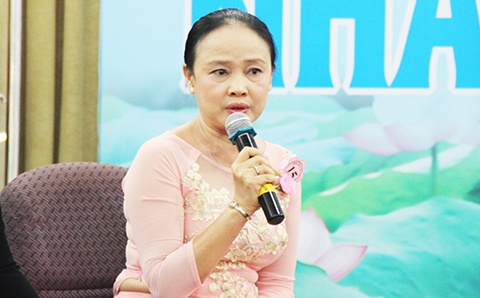Cô Nguyễn Thị Thu Cúc.