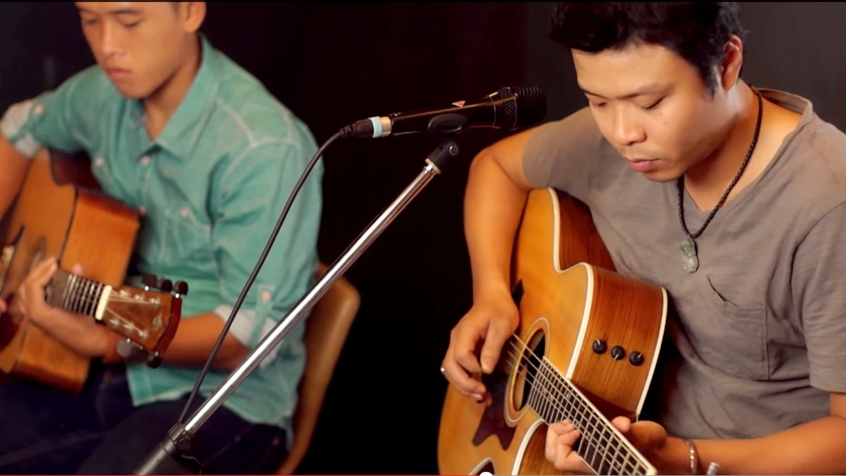 Ban cover 'Mat troi be con' doc dao cua sinh vien Kien truc hinh anh