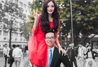 Hot girl Ngan Bung rang ro trong loat anh ky yeu hinh anh