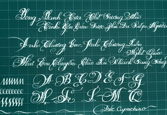 4 chang trai 9X Viet viet chu dep nhu in lay dong nguoi xem hinh anh