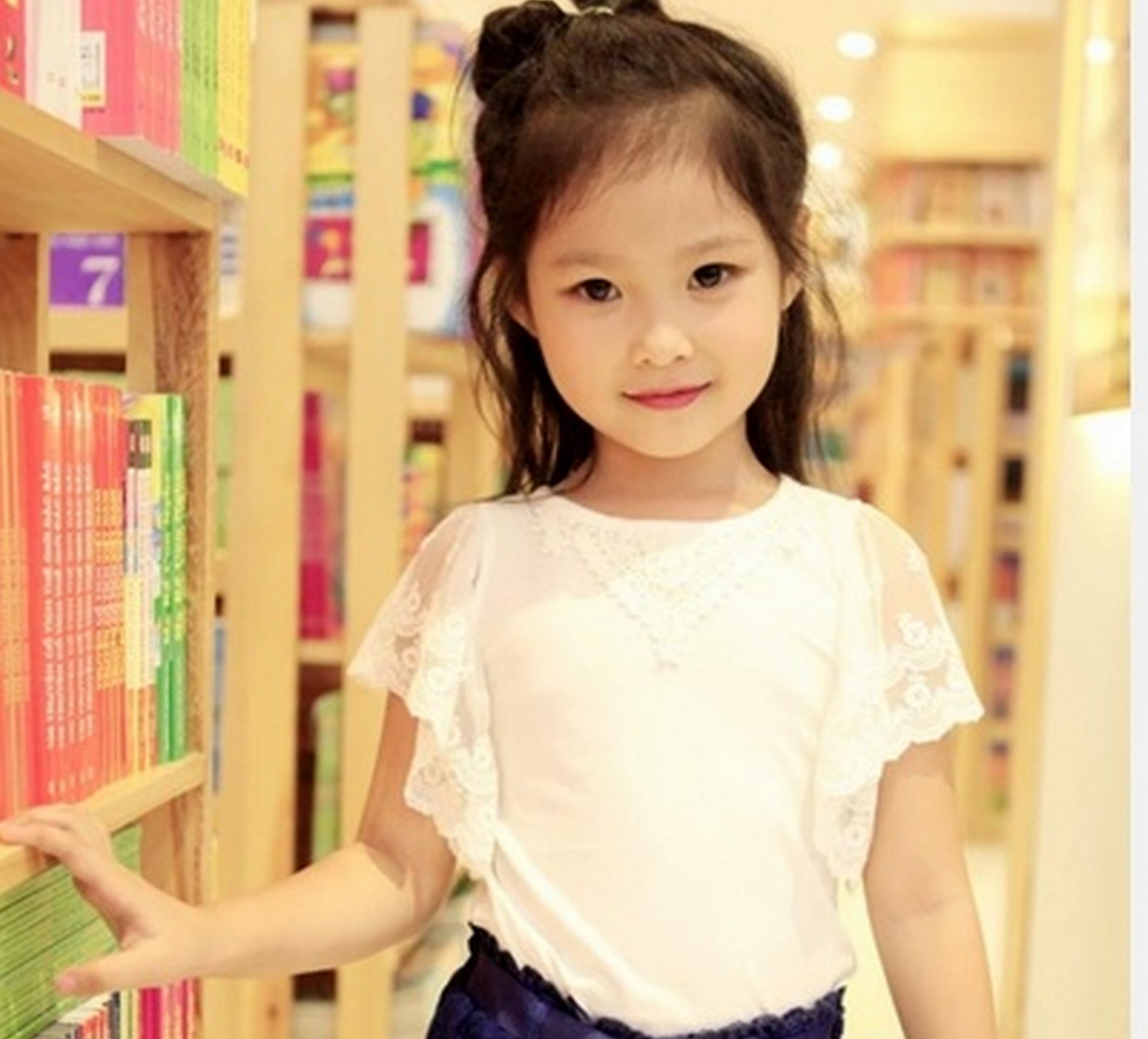 Co be 7 tuoi Ha Noi lot vao top 10 mau nhi quoc te hinh anh