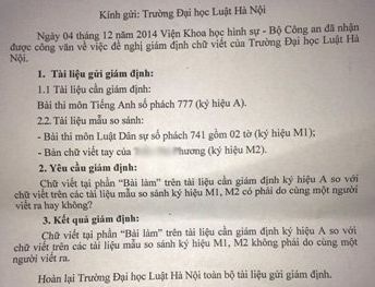 Co dau hieu nho thi ho, mot thi sinh tu do hoa truot hinh anh