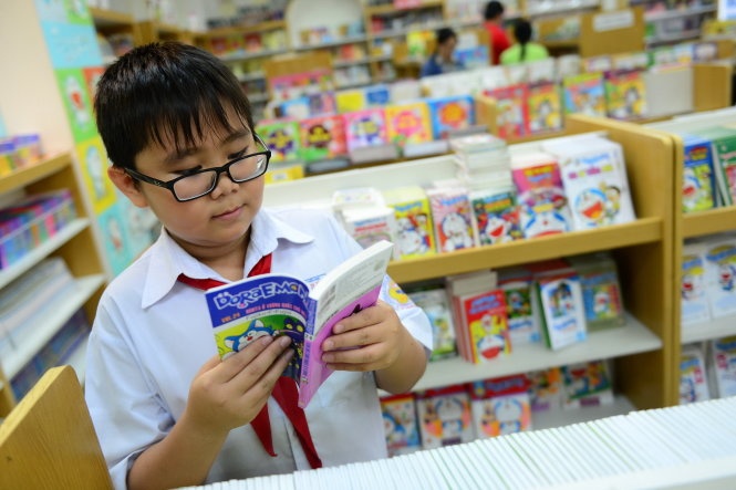 Thieu nhi luon thieu sach hinh anh