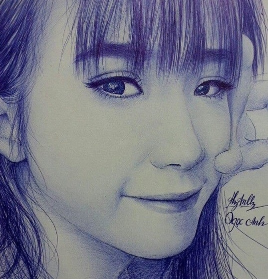 Nu sinh Hoa Binh ve Khoi My hut hon nua trieu like hinh anh