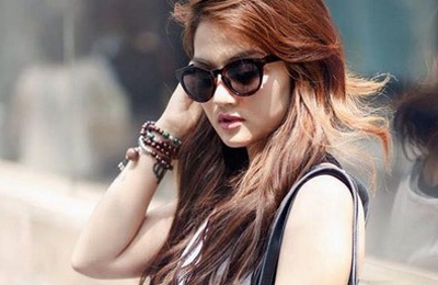 Nhan sac co gai noi tieng nho nhai giong phim TVB Hong Kong hinh anh