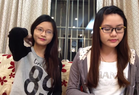 Cap chi em cover 'Thai Binh, mo hoi roi' cua Son Tung M-TP hinh anh