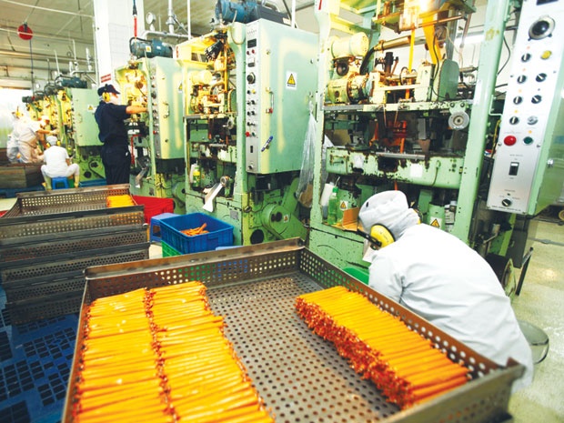 Doanh nghiep ky cong tao mon ngon ban Tet hinh anh