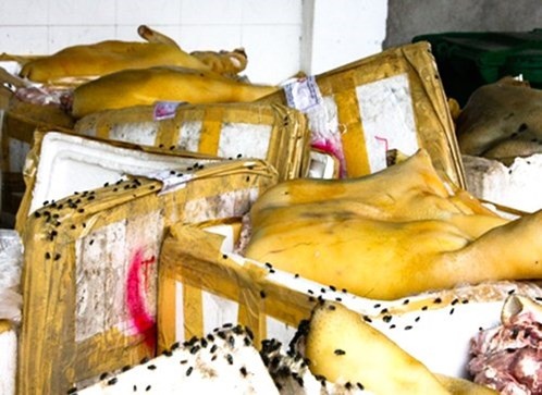 Thuc pham Tet: Nhung hinh anh thay roi khong dam an hinh anh