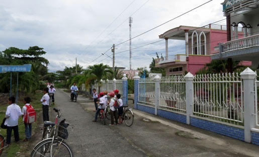 Lang ty phu giua canh dong cho ngap hinh anh