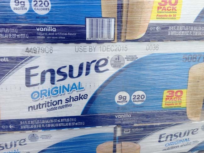 Lô sữa có xuất xứ từ Mỹ.