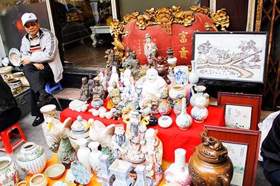 Di cho do co de cau may hinh anh