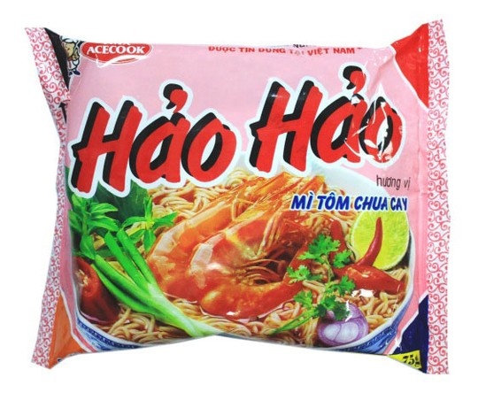 Mì Hảo Hảo của Vina Acecook.