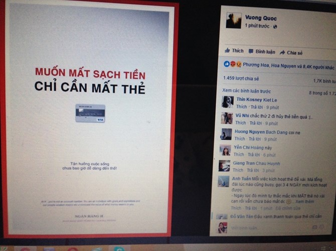 Mat the visa la khach hang se mat tien anh 1