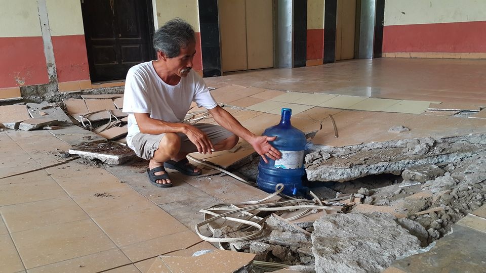 Chung cư sập ở Hà Nội ảnh 1 Chung cu sap o Ha Noi anh 1