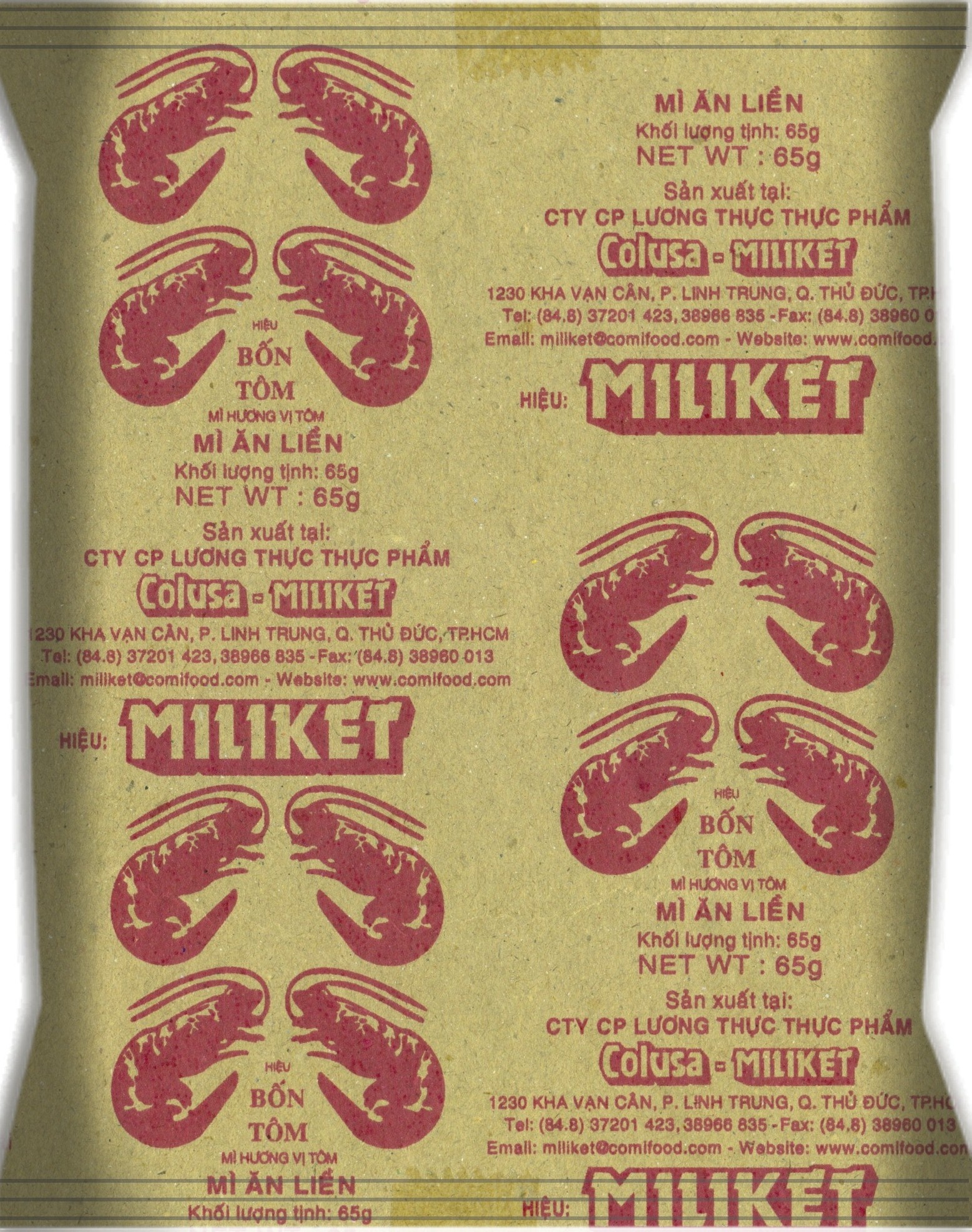 Vua mi tom Miliket: Ton tai bang hai con tom! hinh anh