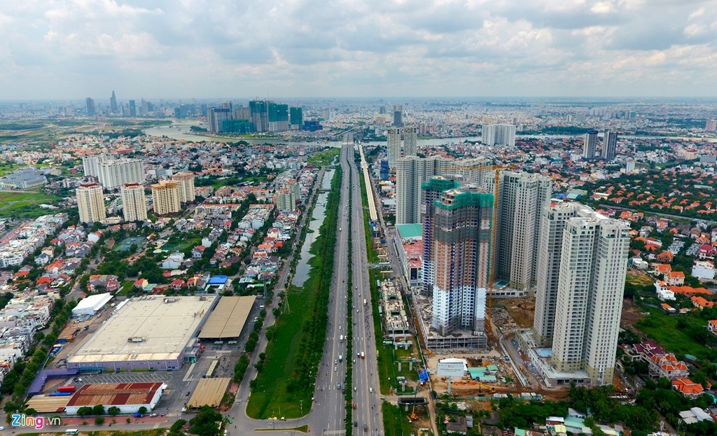 Cuộc chiến cạnh tranh mặt bằng nhà phố ảnh 1 Cuoc chien canh tranh mat bang nha pho anh 1