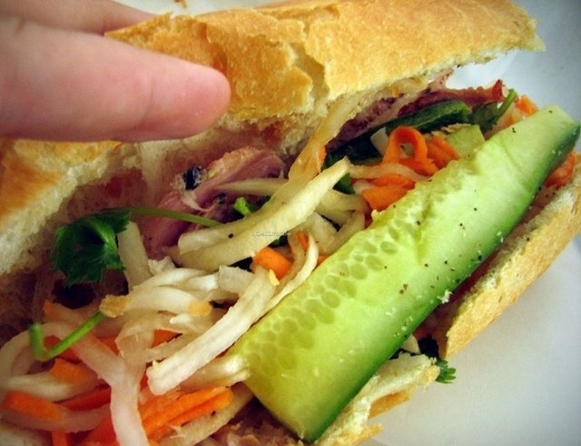 'Banh mi' duoc dua vao tu dien tieng Anh My hinh anh