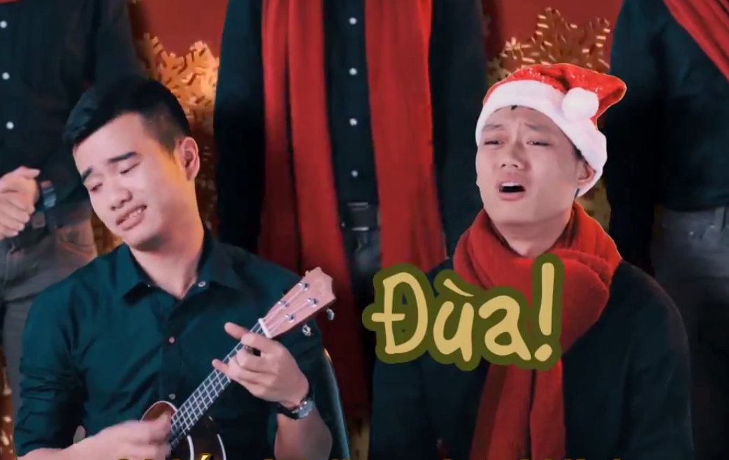 Clip che 'Giang sinh - La FA ke cung buon' hinh anh