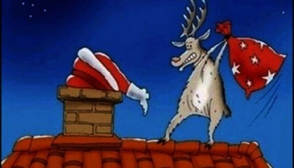 Ông già Noel được biết đến với hình tượng một ông lão bụng to, béo tốt. Vì vậy rất nhiều ảnh chế