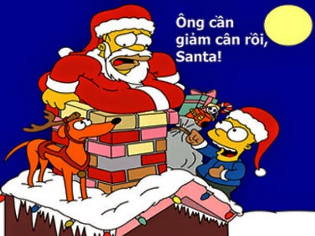 Anh che hai huoc ve ong gia Noel hinh anh