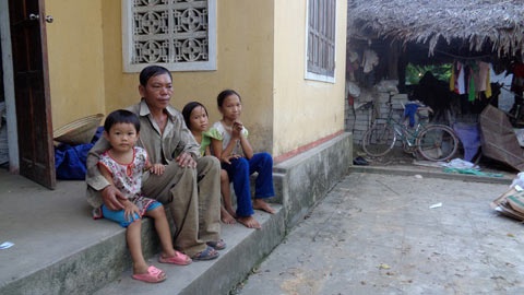 Gia đình cháu Hải Yến.