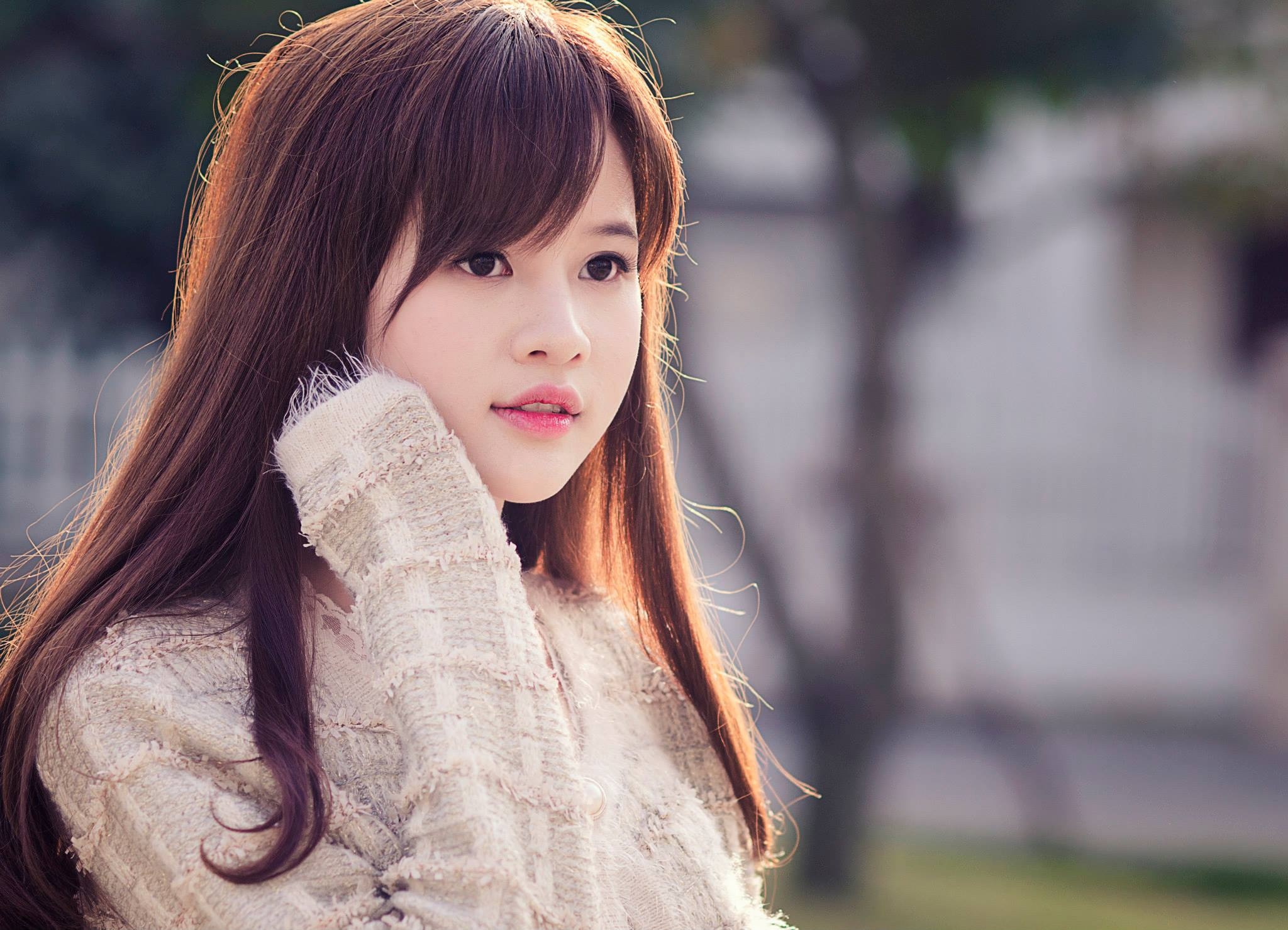 Anh xinh nhu hot girl cua du hoc sinh Viet tai Anh hinh anh