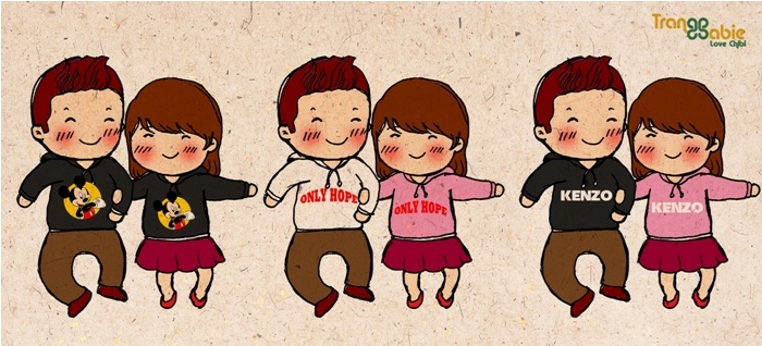 Đôi bạn thân gắn bó với nhau trong rất nhiều hoạt động.