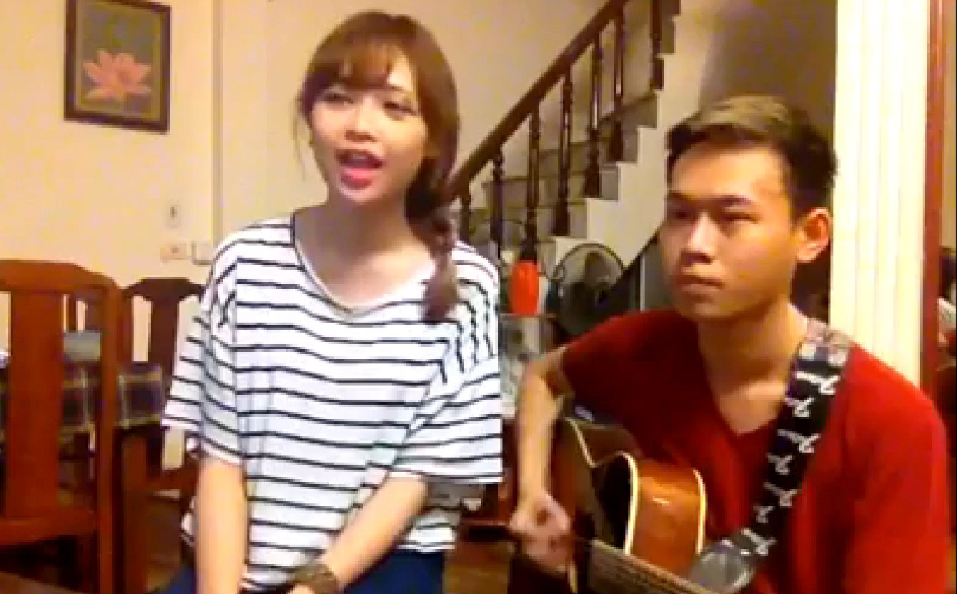Clip Mo Naive cover 'My everything' cua Tien Tien hinh anh