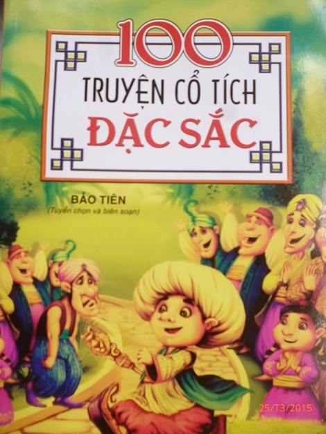 Bìa cuốn sách 100 truyện cổ đặc sắc.