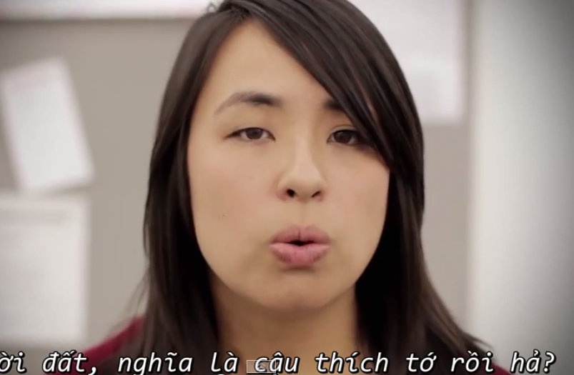 Clip ban nghi gi khi noi chuyen voi nguoi trong mong. hinh anh