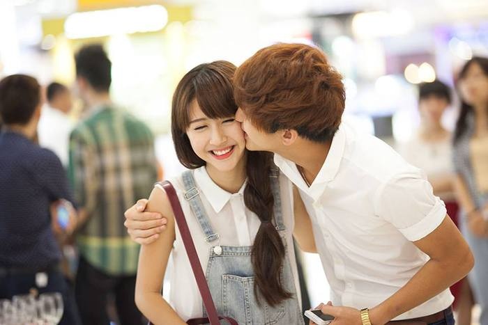 Khoanh khac ngot ngao cua B Tran va Quynh Anh Shyn hinh anh