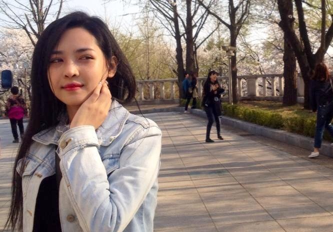 Co gai Nam Dinh tro lai Han Quoc hoan thien tham my hinh anh