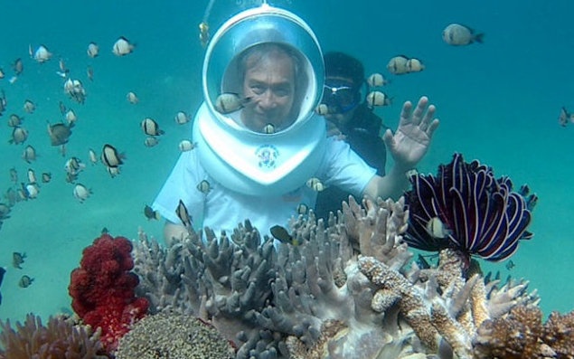 Di bo duoi day bien Nha Trang hinh anh