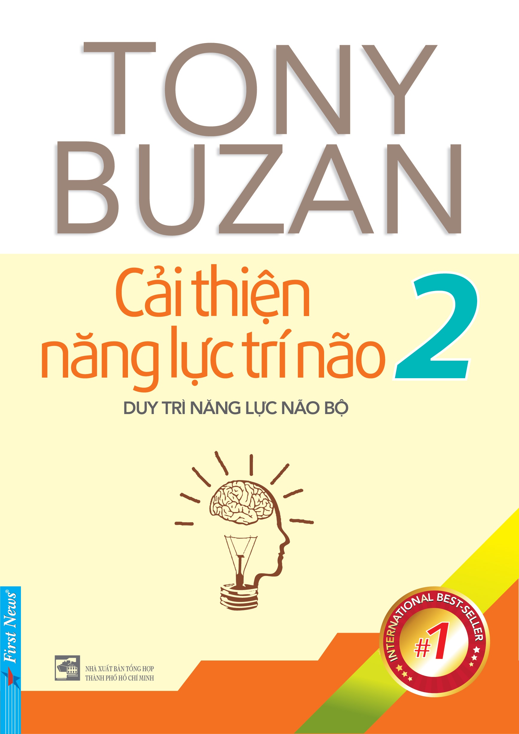 Bìa cuốn Cải thiện năng lực trí não, tập 2. Có giá 58.000 đồng.