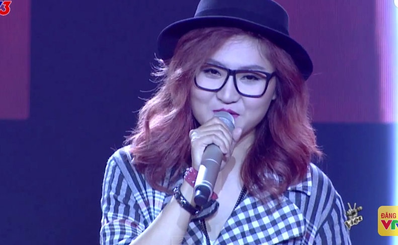 Clip Vicky Nhung thi The Voice hinh anh