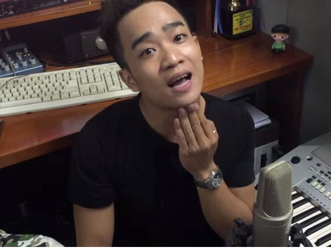Clip 9X gia giong nhieu ca si cover hit cua Tien Tien, M-TP hinh anh