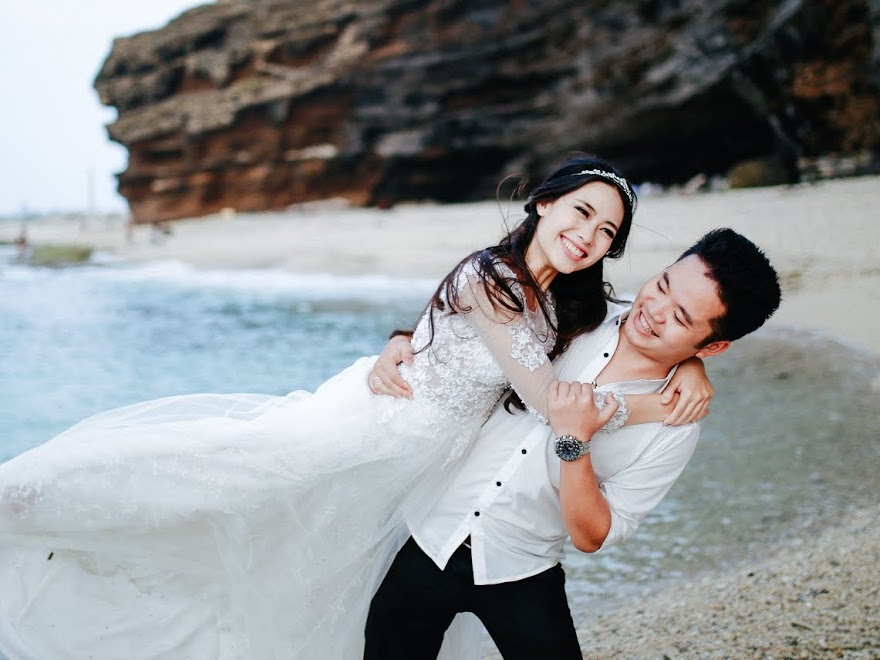 Anh cuoi lang man tai dao Ly Son cua cap doi 9X hinh anh