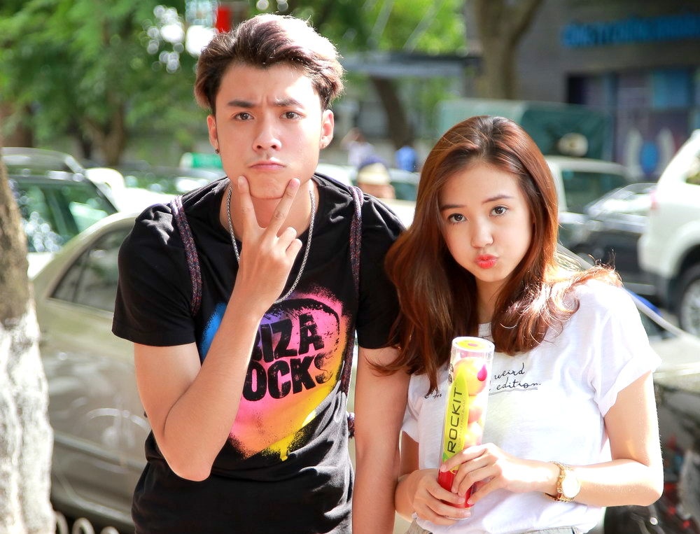 Hot teen Ha thanh hoi tu trong su kien cua gioi tre hinh anh