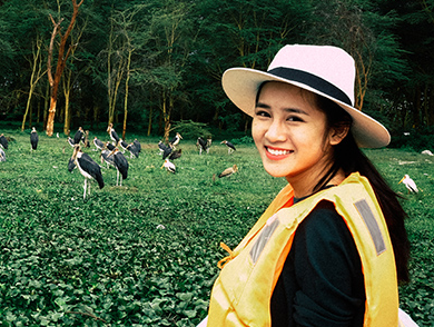 'Co be tra sua' Viet den chau Phi bao ve dong vat hinh anh