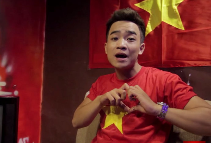 Clip che 'Mua yeu U23' danh tang cac cau thu Viet Nam hinh anh