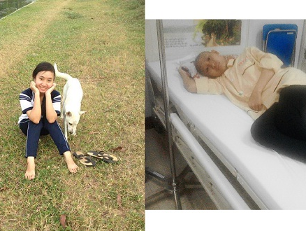 Giac mo giang duong dang do cua co be ung thu mau hinh anh