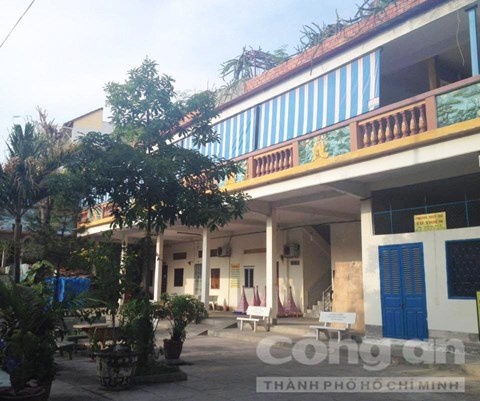 Không gian chùa tĩnh lặng và thanh sạch giúp cho các thí sinh nghỉ ngơi và ôn thi.