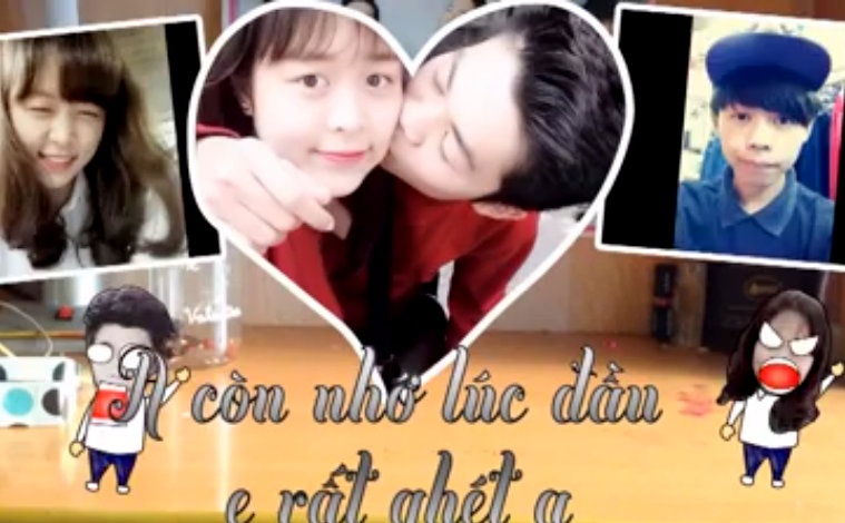 Clip ky niem 10 thang yeu nhau cua Duc Anh - Thuy Linh hinh anh